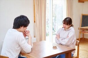 夫婦の話し合い