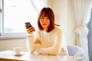 別れ話のLINEが悲しい