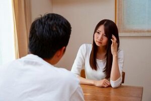 妻が話し合いを親がる