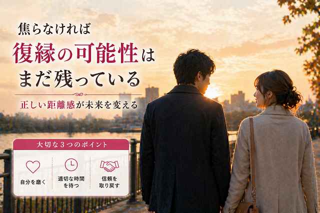 復縁の可能性は残っている