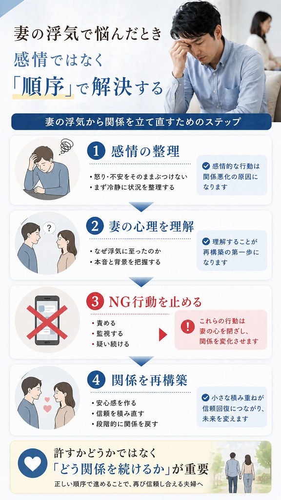 妻の浮気について