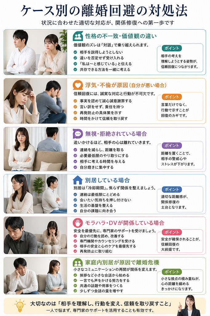 ケース別の対処法