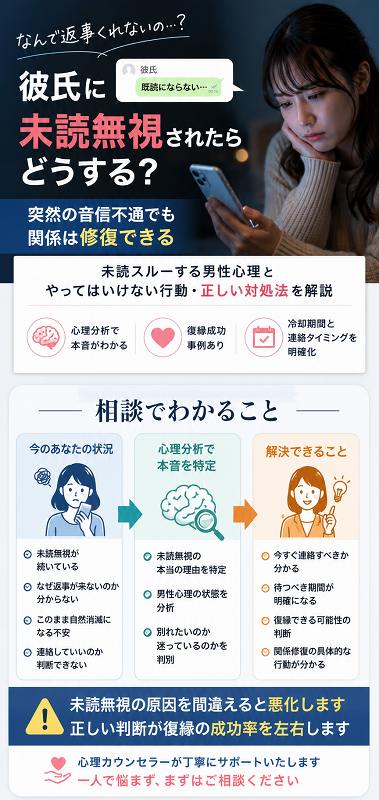 未読スルーへの対処について