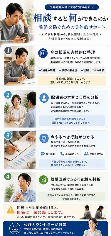 離婚はまだ避けられる可能性がある