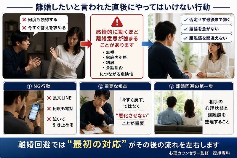 やってはいけないこと